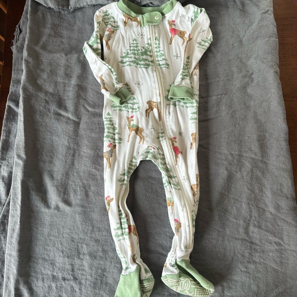 Burt’s Bees Green Holiday Christmas Pajamas